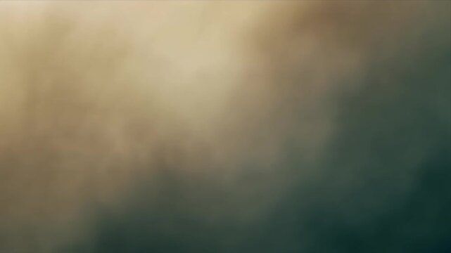 Floating dust and smoky haze drifting in soft atmospheric light.