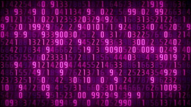abstract binary code background