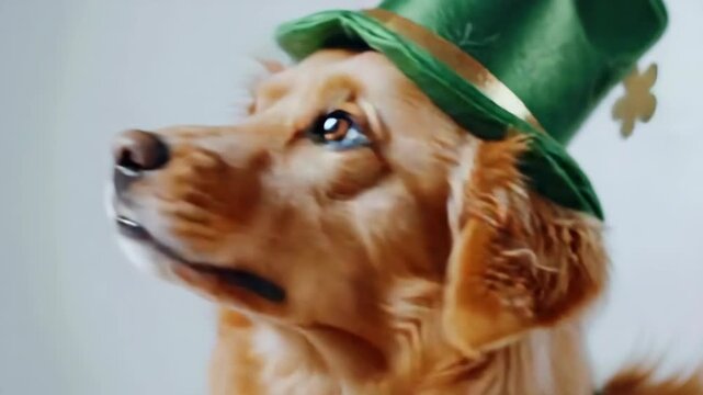 Happy Saint Patrick's Day with Your Pet
