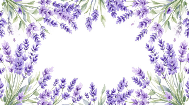Fresh lavender flowers background with natural botanical charm and soothing countryside vibes