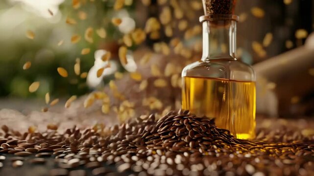 Coffee and Oil in a Bottle