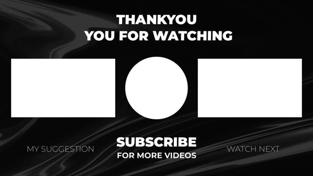 end screen template for video platforms