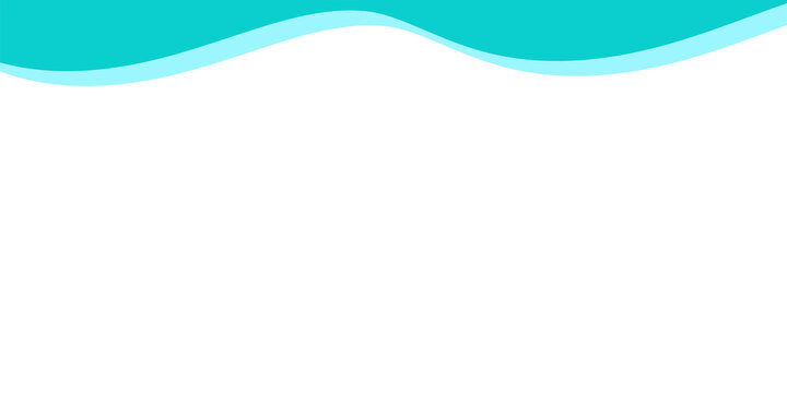 Modern curved divider template design for website. Abstract curve line header page on isolated transparent background 