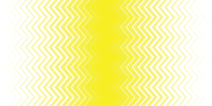 abstract simple vertical yellow white thin to thick corner wave line pattern.