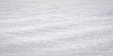 Obraz premium A serene blanket of fresh, pristine snow with subtle, natural textures.