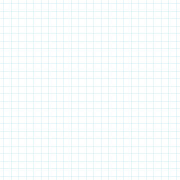 水色の実線の方眼紙の背景、格子状の線の模様、シームレスパターン