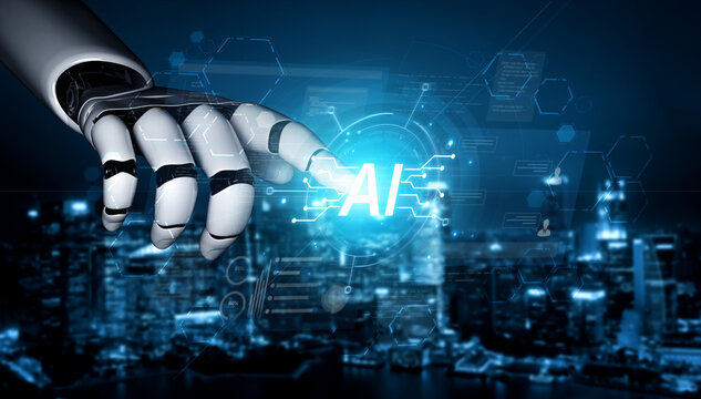 Futuristic software development concept featuring AI pair programmer, automated AI code generation, and real-time AI debugging. Ideal for DevOps and tech AI innovation. Corpus