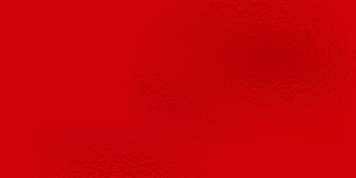 Vector red foil texture background. Abstract gradient bright and shiny light reflection rough texture surface. Vector illustration for background