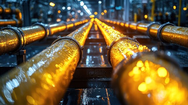 Industrial production process tubes