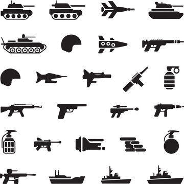 A Silhouette Simple outline drawing of a military tank Gun, Graned, fighter zet, with tracks and cannon no Background