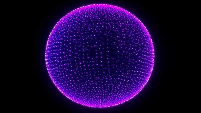 Glowing sphere light sphere digital sphere neon sphere blue sphere purple sphere abstract sphere particle sphere glowing particle luminous sphere futuristic sphere technology sphere data sphere 3d