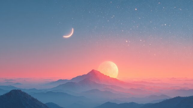 Day night transition with circadian rhythm and balanced sleep wake cycle