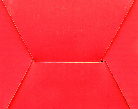 Texture of red paper envelope.
