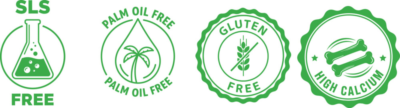 Vegan and cruelty free product labels