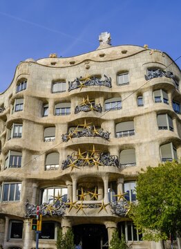 La maison de Gaudi &agrave; Barcelone, Catalogne, Espagne