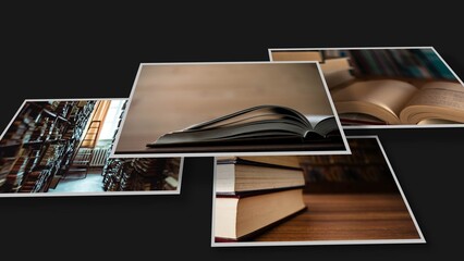Elegant Cinematic Photo Gallery Display