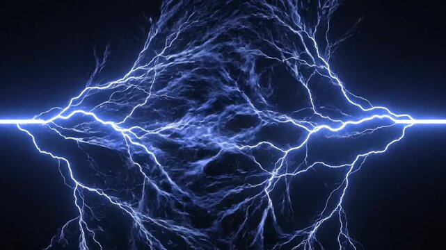 Electricity energy lighting up the dark.