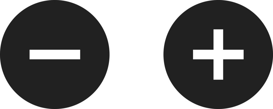 Minus and Plus Icons