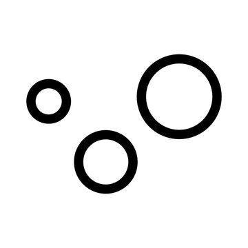 Scatter Plot Line Icon, Analytics Graph Visualization, Business Statistics Symbol