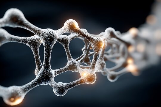 Macro detail of titanium lattice structure showing complex 3d printed pattern wallpapers