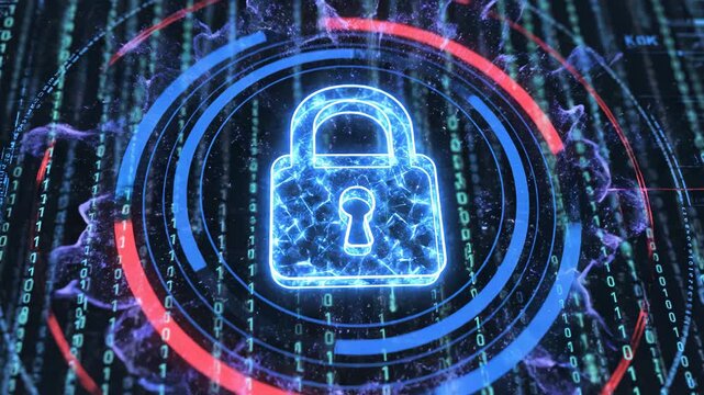 Digital lock with binary code