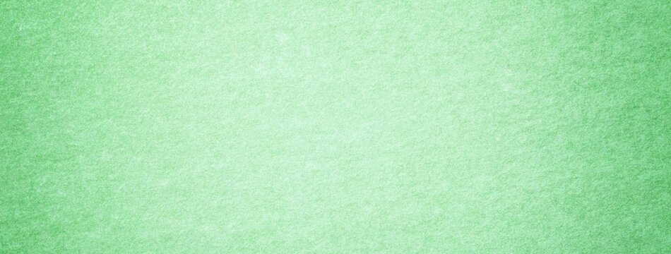 Light green suede fabric background with matte microfiber texture, soft pastel mint felt surface with vignette in macro