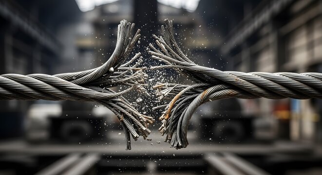 Cable Snapping Broken Steel Cable Images – Browse 3,591 Stock Photos, Vectors, and ...