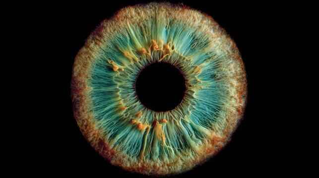 Anterior Segment OCT Cornea Imaging Front Eye High Resolution Professional Medical Ophthalmology Concept