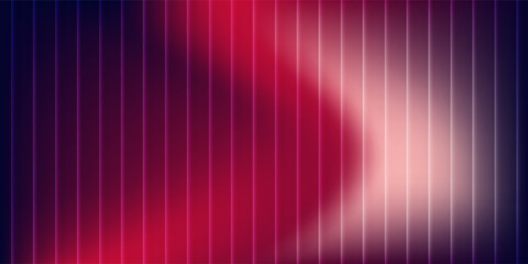 Fototapeta premium Dynamic abstract background featuring vertical bars with a radiant red gradient and subtle dark tones, creating a modern visual effect for designs.
