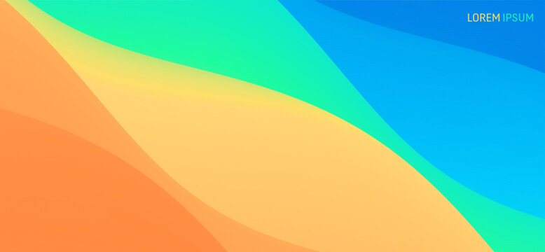 Abstract background. Dynamic effect. Creative vibrant gradients. Vector illustration for for brochure, poster, cover, card, presentation, flyer or banner.