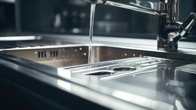 Faucet in Modern Kitchen