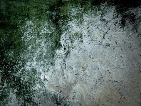 green mortar background texture, crack wall background, concrete texture