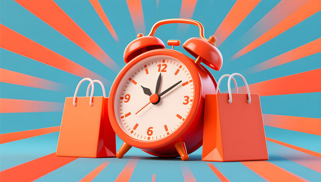 618 e-commerce big sale pre-sale countdown background