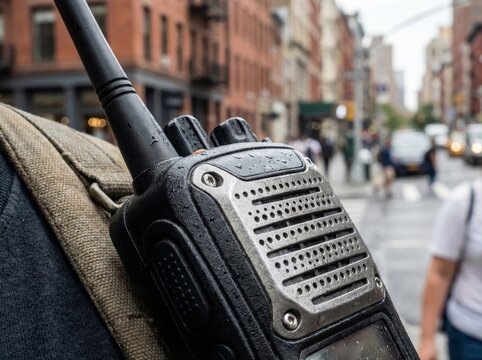 Professional Portable Radio Device for Security Personnel
