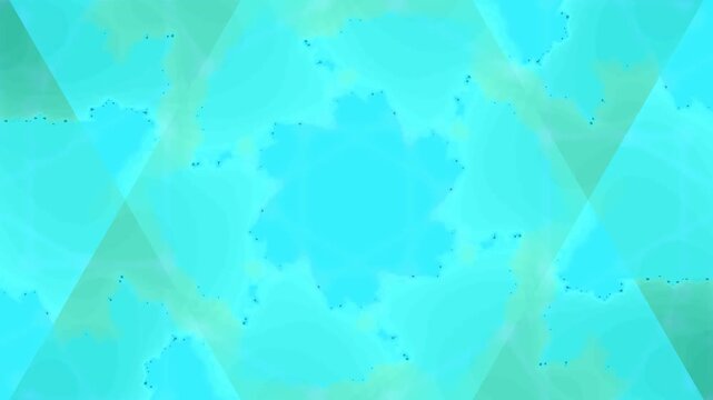 Abstract Aqua Background with Light Particles and Blurred Effect