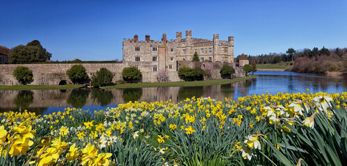 Spring 2026 at The Castle Leeds Kent UK © John Gilham 