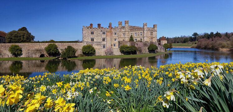 Spring 2026 at The Castle Leeds Kent UK