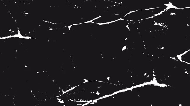 Cinematic Film Damage Overlay, Grunge Scratch and Dust Texture, Vintage Transition Background, 5s Loopable