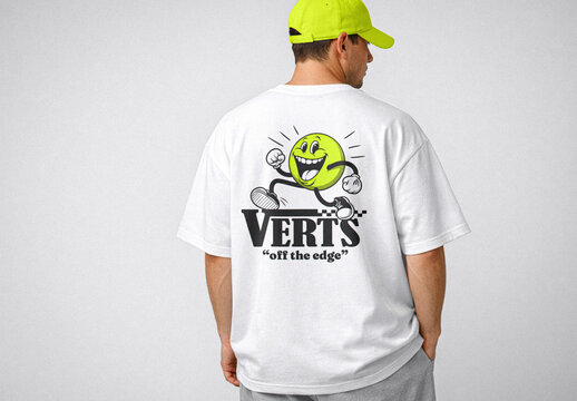 Streetwear T-Shirt Mockup