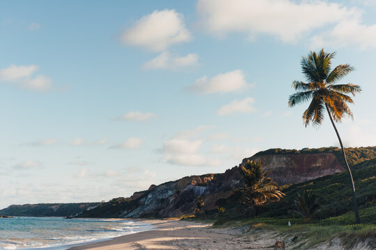 Praia, litoral sul da Para&iacute;ba. Praia de Coqueirinho, Conde - PB