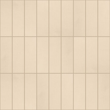 Seamless pattern. Beige tile wall and floor texture. Vertical tiles. Tileable background.