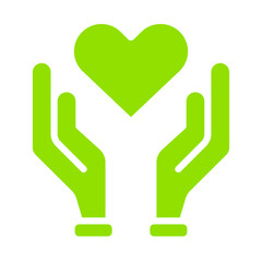 Fototapeta premium Kindness vector, clip art, and symbol. Flat design of kindness concept and simple design
