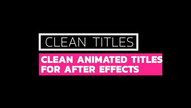 Simple Clean Title 4