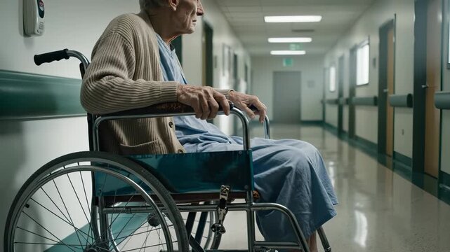 Woman touches holographic folder in futuristic datacenter with technology. Female developer uses interface display. Woman interacts with hologram folder. Technology interface in datacenter room.