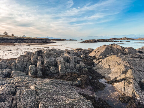 Traigh Beach, in the highlands of Scotland, UK.