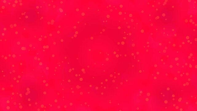 Vibrant Blue Background with Dynamic Light Particles Animation