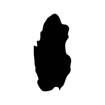 vector design Qatar line icon for