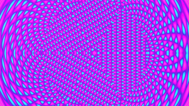 Abstract geometric pattern with vibrant blue and green colors