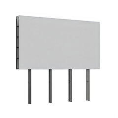 Obraz premium Simple gray electronic component with four pins isolated isolated on transparent background