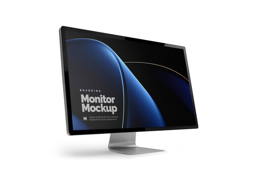 Monitor Screen Mockup